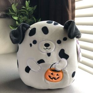 8” Dustin with Pumpkin Pail Squishmallow